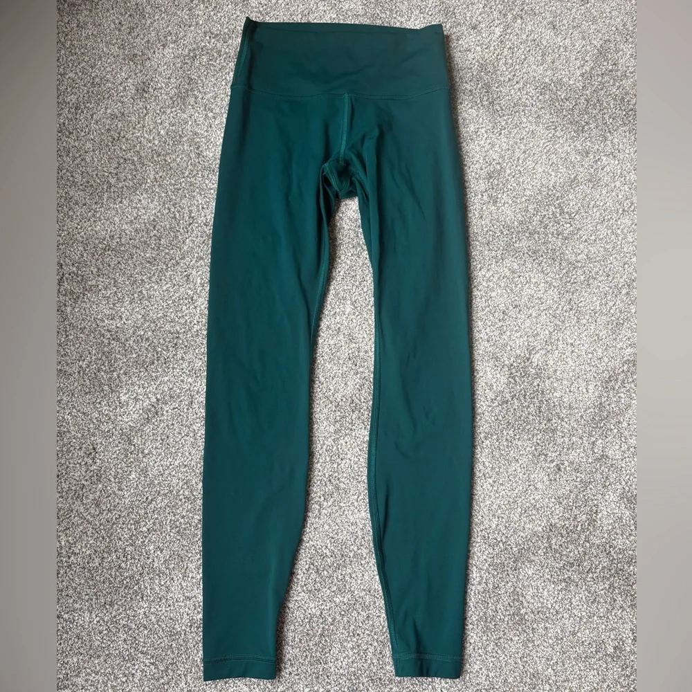 EUC Lululemon Wunder Under High-Rise Tight 28" *Nulux Emerald - Picture 3 of 7